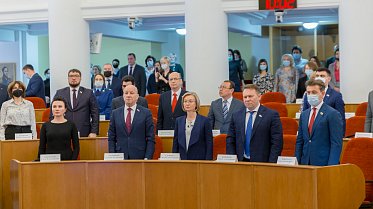Заседание Законодательного Собрания Оренбургской области